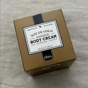 Beekman 1802 Pot of Gold Shimmer Body Cream 8oz.